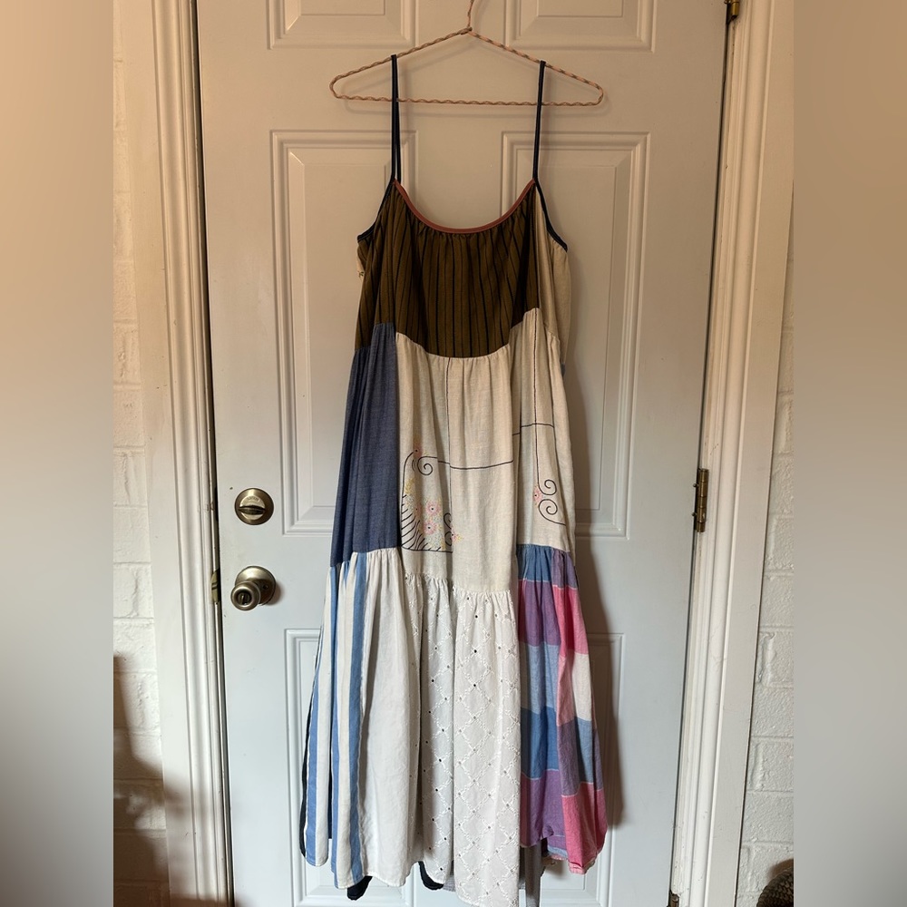 La Réunion patchwork dress